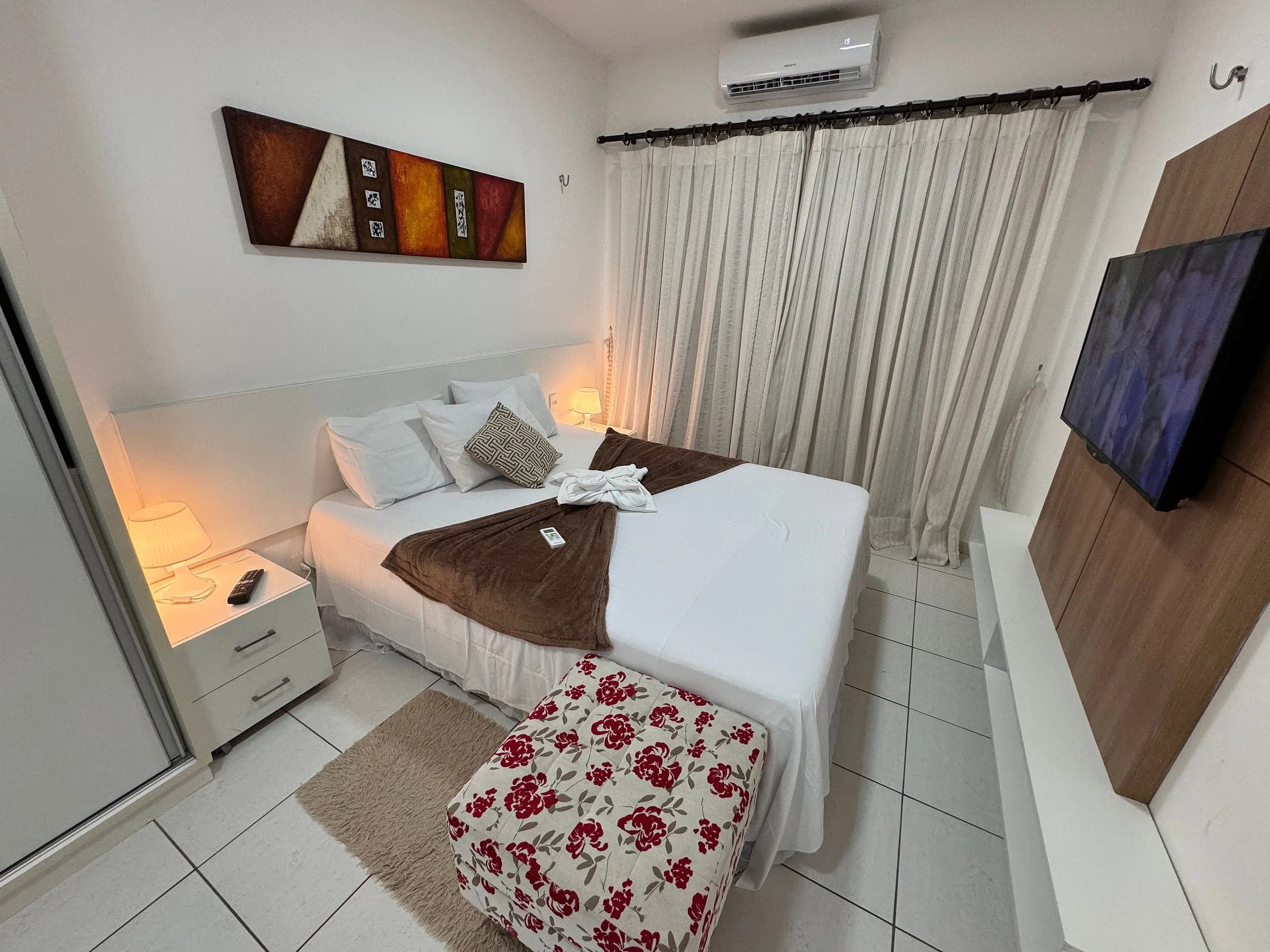 Beach Living Pe n areia 400m do Beach Park 02 Qtos