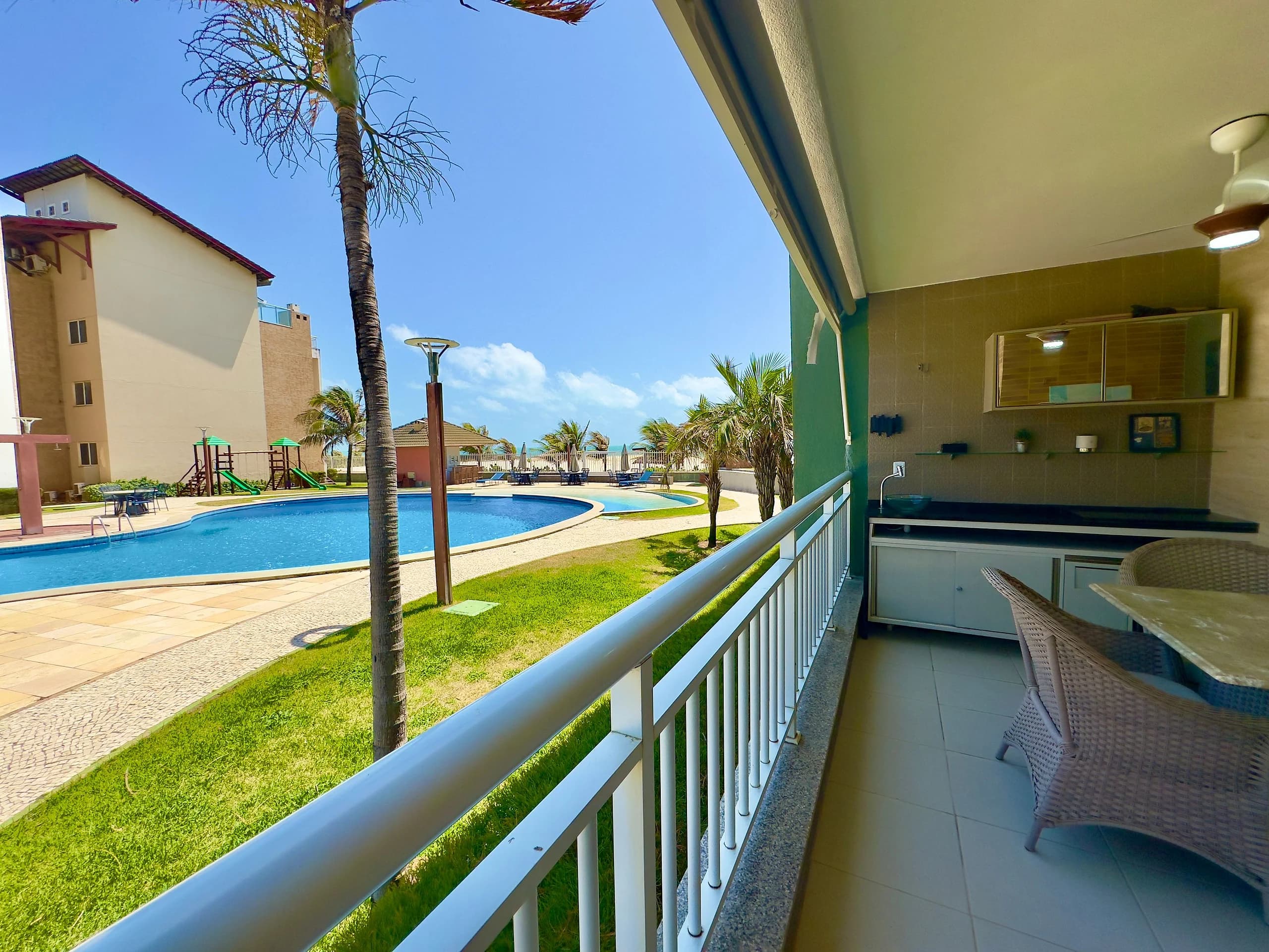 TerraMaris - Lindo ap térreo Mar e piscina