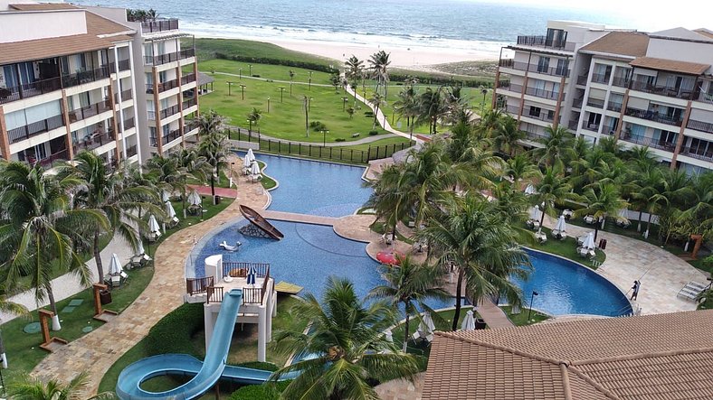 Beach Living 03 Qts Vista Mar e Complexo