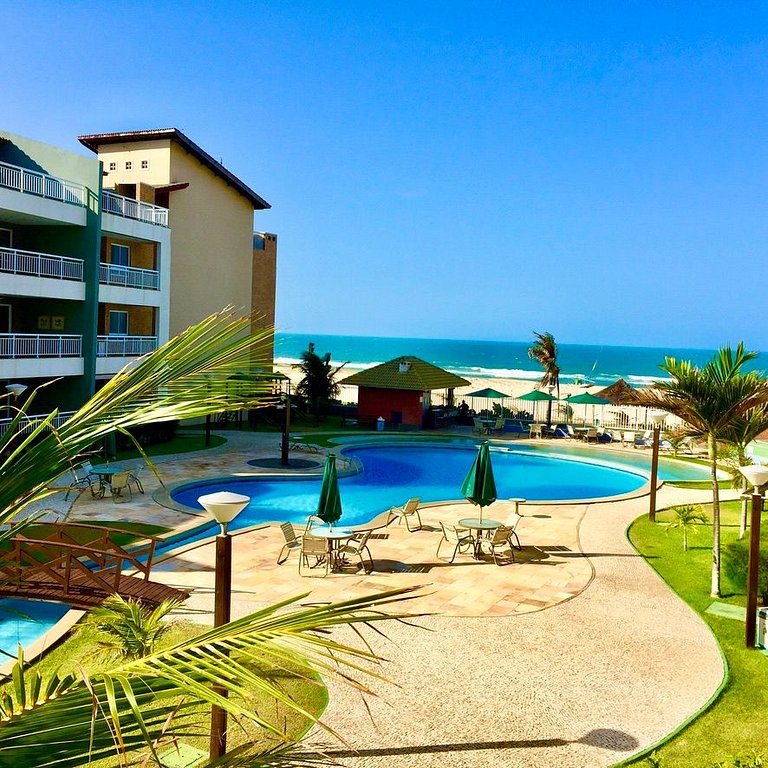 TERRAMARIS - Areia, Mar, Piscina, Luxo. Apto Familia 3 quart